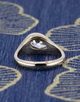 FLUID BEZEL PEAR SHAPE DIAMOND | Yellow Gold
