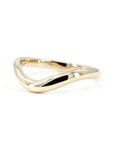 FLUID BEZEL PEAR SHAPE DIAMOND | Yellow Gold