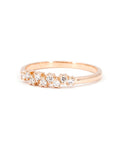 CLOUD DIAMOND RING | Rose Gold Ring