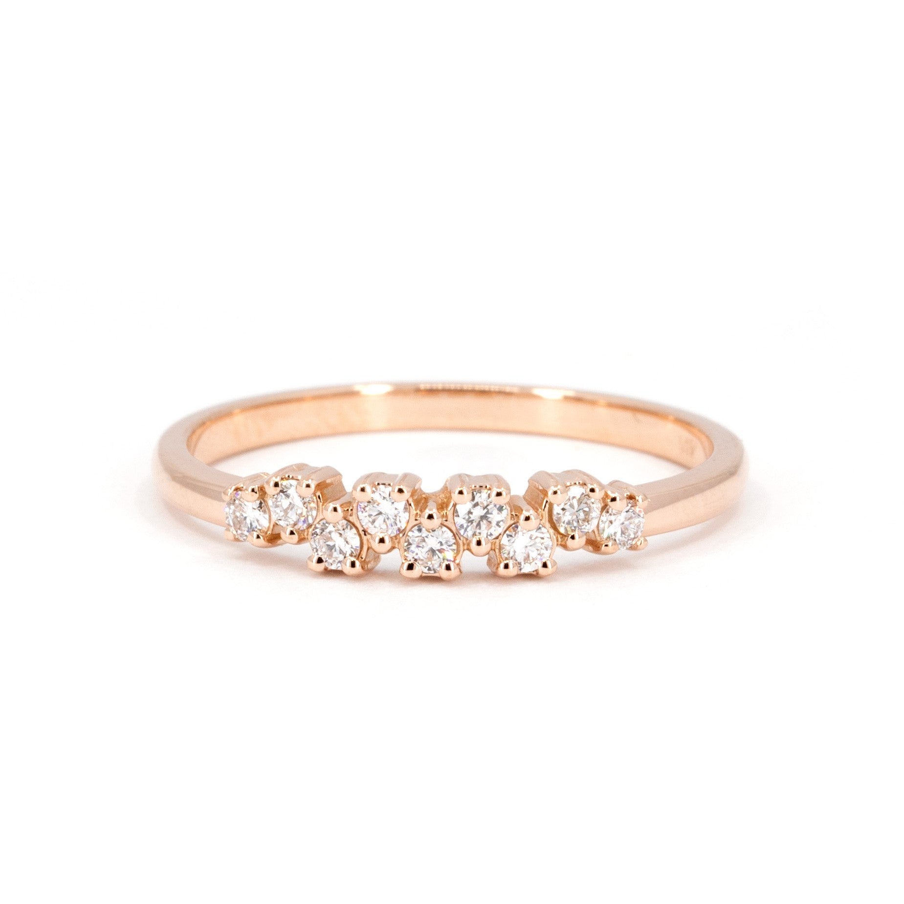 CLOUD DIAMOND RING | Rose Gold Ring