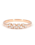 CLOUD DIAMOND RING | Rose Gold Ring