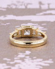 ASSCHER CUT, BAGUETTE, EMERALD DIAMOND | Yellow Gold