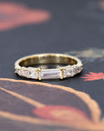 BAGUETTE DIAMOND BAND | Yellow Gold