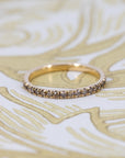 CLASSIC FULL GOLDEN DIAMOND ETERNITY | Yellow Gold