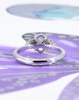 CLASSIC DESIR OVAL SHAPE DIAMOND | White Gold