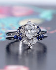 MARQUISE DIAMOND DESIR RING | White Gold