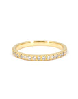 CLASSIC FULL DIAMOND ETERNITY | Yellow Gold