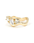 DIAMOND TRILOGY WAVE | Yellow Gold