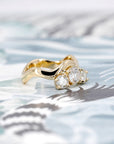 DIAMOND TRILOGY WAVE | Yellow Gold