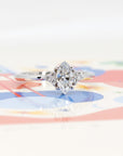 DESIR MARQUISE DIAMOND 0.50 CT | White Gold Ring