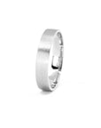 4 MM | CLASSIC MATTE WEDDING BAND | Gold Ring