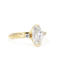 MOVAL DIAMOND MINIMALIST BEZEL SET | Yellow Gold