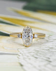 MOVAL DIAMOND MINIMALIST BEZEL SET | Yellow Gold