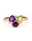MULTI COLOR GEMS | Rose Gold