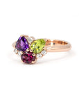 MULTI COLOR GEMS | Rose Gold