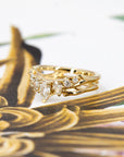 ORGANIC DIAMOND RING | Yellow Gold