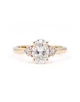 OVAL DIAMOND DESIR | Yellow Gold