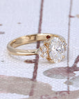 OVAL DIAMOND DESIR | Yellow Gold