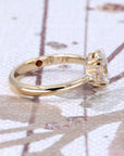 OVAL DIAMOND DESIR | Yellow Gold