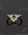 PEAR SNAKE DIAMOND | Yellow Gold Ring