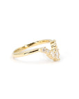 PEAR SNAKE DIAMOND | Yellow Gold Ring