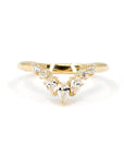 PEAR SNAKE DIAMOND | Yellow Gold Ring