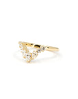 PEAR SNAKE DIAMOND | Yellow Gold Ring