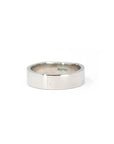 Platinum Men Baguette Teal Sapphire