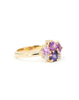 AVALANCHE PURPLE PINK SAPPHIRE | Yellow Gold Ring