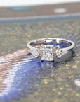 Radiant & Kite Diamond White Gold Ring