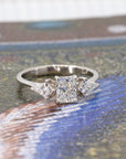 Radiant & Kite Diamond White Gold Ring