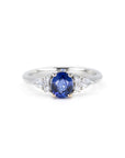 VIVID BLUE SAPPHIRE DESIR | White Gold