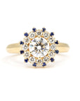SOLEIL 1 ct DIAMOND & SAPPHIRE | Yellow Gold