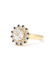 SOLEIL 1 ct DIAMOND & SAPPHIRE | Yellow Gold