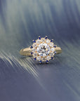 SOLEIL 1 ct DIAMOND & SAPPHIRE | Yellow Gold