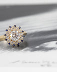 SOLEIL 1 ct DIAMOND & SAPPHIRE | Yellow Gold