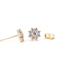 SOLEIL DIAMOND STUDS EARRINGS | Yellow Gold