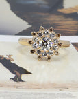 SOLEIL DIAMOND GOLDEN DROP | Yellow Gold Ring