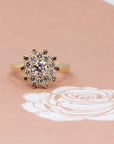 SOLEIL DIAMOND GOLDEN DROP | Yellow Gold Ring