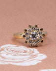 SOLEIL DIAMOND GOLDEN DROP | Yellow Gold Ring