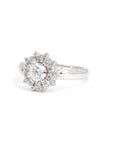 SOLEIL DIAMOND ICY DROP | White Gold Ring
