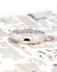 DOMED MEN WEDDING BAND | Gold Ring