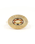 BEZEL SETTING GOLD SAPPHIRE | Yellow Gold Ring