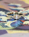 DESIR PEAR DIAMOND 0.20 ct | Yellow Gold Ring