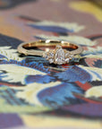 DESIR PEAR DIAMOND 0.20 ct | Yellow Gold Ring