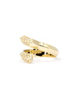 DIAMOND LOOP RING | Yellow Gold