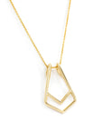Innovative jewelry design: a ring holder pendant in solid gold – This minimalist pendant transforms a ring into a statement piece, offering both practicality and elegance.