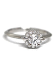 Signature Round Diamond Ring - Central Stone 0.40 ct