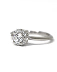 Signature Round Diamond Ring - Central Stone 0.40 ct