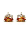 marquise shape sapphire gemstone stud earrings bena jewelry designer montreal yellow gold gemstone stud and diamond earrings jewelry design and manufacturein montreal canada jewelry desgner ruby mardi jewelry gallery montreal